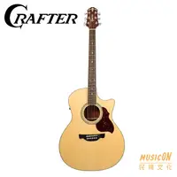 在飛比找蝦皮購物優惠-【民揚樂器】民謠吉他 CRAFTER 電木吉他 GAE6N 