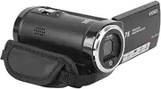 Video Camera Camcorder, 2.7K 50MP Vlogging Camera with 16X Digital Zoom, Webcam, 270 Degree Rotatable, LED Fill Light, for YouTube, Travel