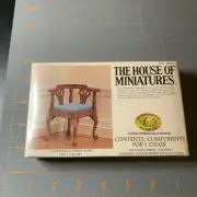 The House Of Miniatures- #40037 Chippendale Corner Chair Dolls House Kit