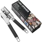 Can Opener Heavy Duty Non Slip Handle Easy Turning Knot Manual Safety