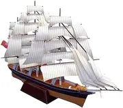 Tadill Paper Sailboat Ship Kits, DIY Hobby Ship, Watercraft, Sailboat Kits, DIY Assembly Model Boat Kits for Men, Women, Kids