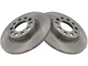Rear Brake Rotor Set For 15-22 Jeep Fiat Renegade Compass 500X MT38Q8 (for: Fiat)