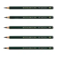 在飛比找PChome24h購物優惠-【Faber-Castell】輝柏 頂級素描鉛筆 2B 6支