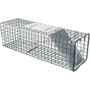 Animal Trap Cage Humane Live Steel Catch Possum Fox Rat Cat Rabbit Bird