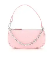 mini Rachel pebbled shoulder bag One size Pink