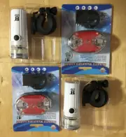 2 Sets Bike 7 LED Light Head + Tail Lights 9 LED Lamp Safety Alarm Bicycle