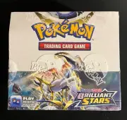 Pokemon TCG Sword & Shield Brilliant Stars Booster Box Sealed 36 Packs