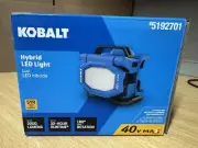 Kobalt 40-volt 2200-Lumen LED Battery & Plug-in Rechargeable Portable Work Light