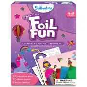 Skillmatics Foil Fun: Unicorn & Princess - Mess Free Foil Art Craft Set 406FFUP
