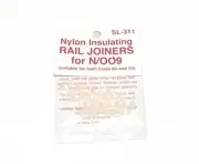 Peco SL-311 N/OO-9 Plastic Insulated Code 55/80 Rail Joiners (Pack of 12) (10)