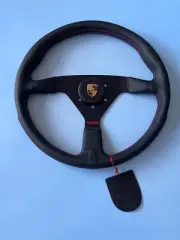 Momo Steering Wheel Montecarlo 15 inch 350mm Hub kit Horn fits Boxter 05-2010