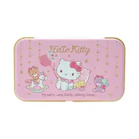 在飛比找樂天市場購物網優惠-小禮堂 Hello Kitty 長方形鐵盒 (聖誕系列)