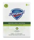 Safeguard Antibacterial Bar Soap, Fresh Clean Scent With Aloe, 8 Bars (4 Oz Ea)