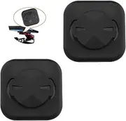 2 Pcs Bike Phone Holder Compatible With Garmin Edge Mount,Adhesive Anti-Skid Cycling Handlebar Computer Bracket Adapter,Phone Gps Extension Fixed Mount Stand,For Phone Gps Garmin Edge