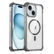 For Iphone 15 Transparent Magsafe Magnetic Phone Case