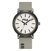 在飛比找Yahoo!奇摩拍賣優惠-FILA斐樂男女士手錶情侶款官方正品潮流學生撞色運動硅膠腕錶