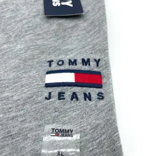 TOMMY HILFIGER 刺繡LOGO短T恤 女裝 短袖 短T-Shirt 圓領 T98976 灰色(現貨)