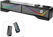 HP DHE-6005 Desktop RGB Multimedia Soundbar Stereo Surround Gaming Speaker