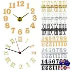 Roman Numerals Quartz Clock Parts Arabic Number Clock Numerals Accessories