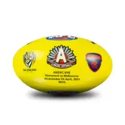 Sherrin AFL Football ANZAC Day 2024 Super Soft Touch Ball size 3