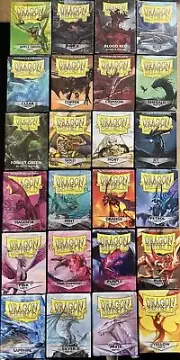 1000 smoke perfect fit & 10x 100 ct Dragon Shield Matte Deck Sleeves Pick Colors