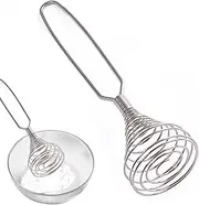 Spring Coil Whisks | Manual Eggbeater Hand Egg Mixer Whisk Blender - Egg Whisk Egg Beater for Cooking Whipping Mixing Blender Kitchen Cream Egg Beater Gravy Hand Mixer