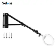 51" Triangle Wall Mount Boom Arm Stand Adjustable For Extensions Ring Light