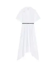 Givenchy Voyou Asymmetric Midi Dress F36,F38 white