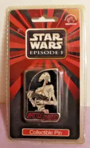STAR WARS Episode 1 Collectible Pin by Applause - BATTLE DROID - New in package
