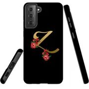For Samsung Galaxy S22+ Plus Case, Armour Cover, Embellished Letter Z