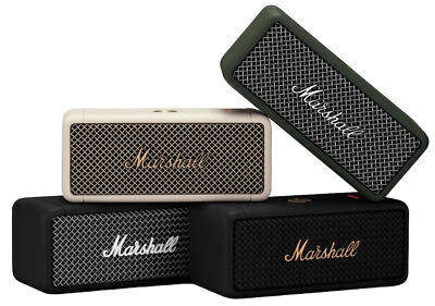 NEW MARSHALL EMBERTON Wireless Bluetooth Speaker | In Green, White, Gold, Black