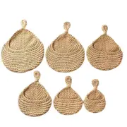 Hanging Wall Organizer Vegetable Fruit Basket Kitchen Storage Pouch Bag Diy 6Size