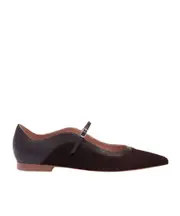 Cornina suede flat pumps 36,40 black