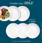 Corelle® Winter Frost White Dinner Plate 26cm Pack of 6