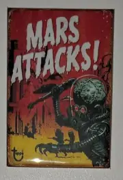Mars Attacks! Alien Refrigerator Magnet 2" by 3"