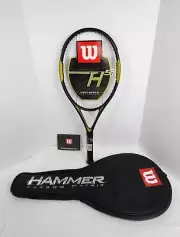 Wilson Hammer Tennis Racket (H5) w/ Cover - 4 3/8, OS, Unstrung