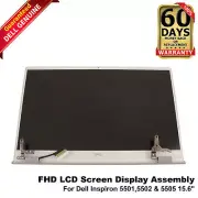 Dell Inspiron 5501 5502 5505 15.6" FHD LCD Display Assembly K37D1 - Silver