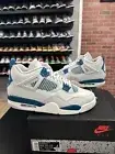 Size 10.5 - Air Jordan 4 Retro 2024 Military Blue Brand New Quick Ship