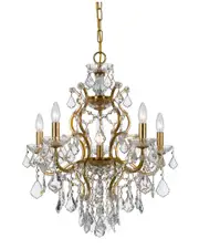 Crystorama 6-Light Filmore Chandelier with Swarovski Crystals