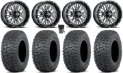 ITP Momentum 14" Wheels Milled 30" Terra Hook Tires Can-Am Commander Maverick
