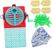 WHAMVOX Portable Bingo Game Set Interactive Toy Boys and Girls Party Game Handheld Machine