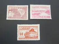 在飛比找Yahoo!奇摩拍賣優惠-【雲品10】巴西Brazil 1950 Sc 697,699