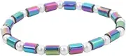 [LIFKOME] Anklet Magnetic S Fashion Foot Chain Anklet Jewelry Lightweight Natural Stone Anklets for Men Women