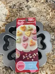 Nordic Ware Valentines Heart Conversation Cake Pan