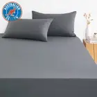 - King Fitted Sheet Set, 1000TC Ultra Soft Microfiber Bedding, Extra Deep Fitted