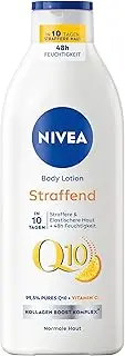 NIVEA Q10 Body Lotion Firming Lotion for Firmer Skin & Improved Elasticity in 10 Days, Body Cream with 99.5% Pure Q10, Vitamin C & Pleasant Orange Fragrance (400 ml)