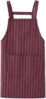 [MYSMFY] Aprons For Women Baking Old Coarse Cloth Apron Kitchen Home Cooking Catering Male Chef Aprons For Cooking Baking, Colorful