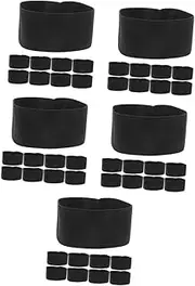 [LIFKOME] Funeral Mourning Armband Black Armband Police Memorial Armband Funeral Armband Black Arm Band Captain Arm Bands Black Soccer Armband Elastic Twill Bands Badge Accessory