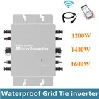 1600W Solar Inverter Grid Tie MPPT Micro Inverter 22-60V APP Control P7B5
