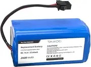 [SCESMIA] Replacement Battery for Eufy RoboVac 25C, RoboVac 25C Max, RoboVac 30, RoboVac 30C, RoboVac 30C Max, RoboVac 35C, RoboVac G10, RoboVac G10 Hybrid, RoboVac G15, RoboVac G20 14.4V/2600mA